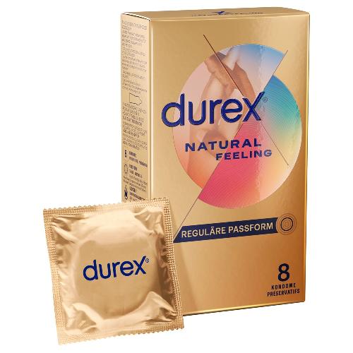 Preservatifs Durex Preservatifs Natural Feeling 8 pcs