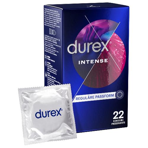 Preservatifs Durex Preservatifs orgasmique intense 22pcs