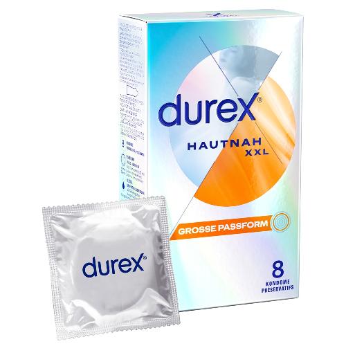 Preservatifs Durex Preservatifs ultra-fins coupe large XXL 8pcs