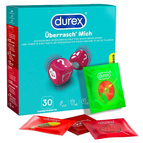 Preservatifs Durex Surprends-moi 30pcs