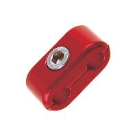 Durites Collier 2 voies anodise Rouge 200-06