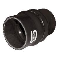 Durites Raccord Flex Silicone - D51mm - Long 100mm - Noir