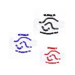 Durites reniflard compatible avec Megane 225-230ch x5 - Noir