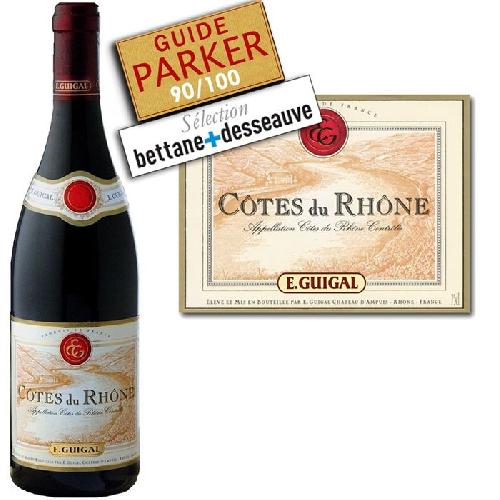 Vin Rouge E. Guigal 2020 Côtes-du-Rhône - Vin rouge de la Vallée du Rhône