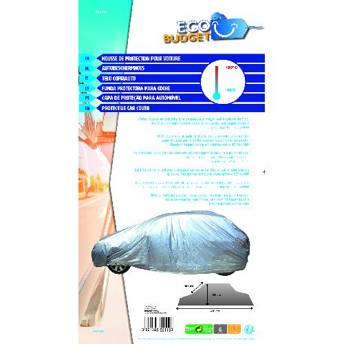 Couverture De Protection Vehicule - Bache Vehicule EB Housse Protection Voiture Plastique