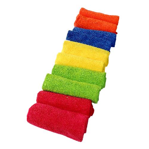 Eponge - Peau De Chamois - Microfibre - Chiffon EB Lot de 10 Microfibres