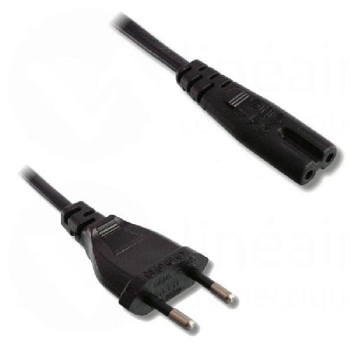 Cable - Connectique Tv - Video - Son EC116B Cordon alimentation bipolaire