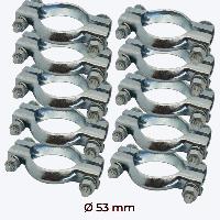 Echappements Voitures Bride Echappement 53mm PL4001 x10 Echappements Voitures Bride Echappement 53mm PL4001 x10