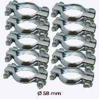 Echappements Voitures Bride Echappement 58mm PL4003 x10 Echappements Voitures Bride Echappement 58mm PL4003 x10