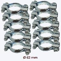 Echappements Voitures Bride Echappement 62mm PL4009 x10 Echappements Voitures Bride Echappement 62mm PL4009 x10