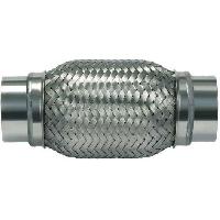 Echappements Voitures Raccord flexible Echappement type B - L272 - D40 - Avec sorties Inox soudees