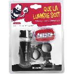 Lampe Frontale Multisport Eclairage Led velo avant et arriere 3 modes - Raymond