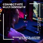 Casque - Ecouteur - Oreillette Ecouteurs Gaming Sans Fil - LOGITECH G - True Wireless FITS - Technologie de moulage LIGHTFORM - Bluetooth - Blanc