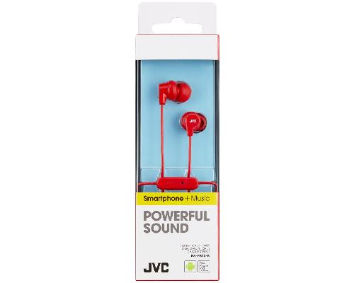Casque - Ecouteur - Oreillette Ecouteurs JVC HA-FR15-R-E rouges