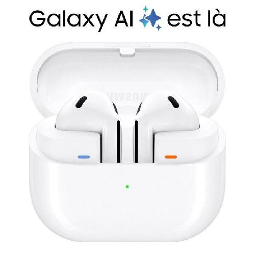 Casque - Ecouteur Filaire - Oreillette Bluetooth - Kit Pieton Telephone Ecouteurs Samsung GALAXY BUDS 3 BLANC