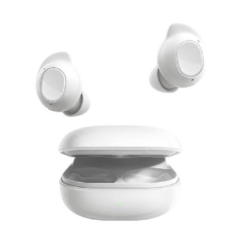 Casque - Ecouteur Filaire - Oreillette Bluetooth - Kit Pieton Telephone Ecouteurs Samsung Galaxy Buds FE True wireless a réduction de bruit active Blanc