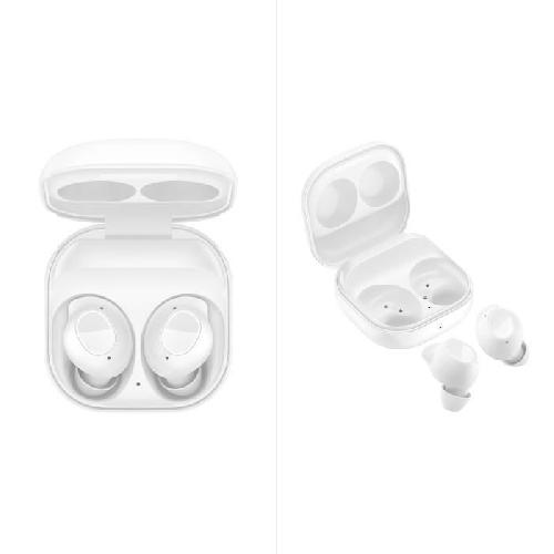 Casque - Ecouteur Filaire - Oreillette Bluetooth - Kit Pieton Telephone Ecouteurs Samsung Galaxy Buds FE True wireless a réduction de bruit active Blanc