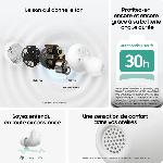 Casque - Ecouteur Filaire - Oreillette Bluetooth - Kit Pieton Telephone Ecouteurs Samsung Galaxy Buds FE True wireless a réduction de bruit active Blanc