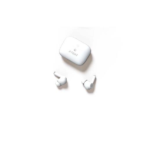Casque - Ecouteur - Oreillette Ecouteurs sans fil - Bluetooth 5.3 - RYGHT - Jumo ANC - Blanc