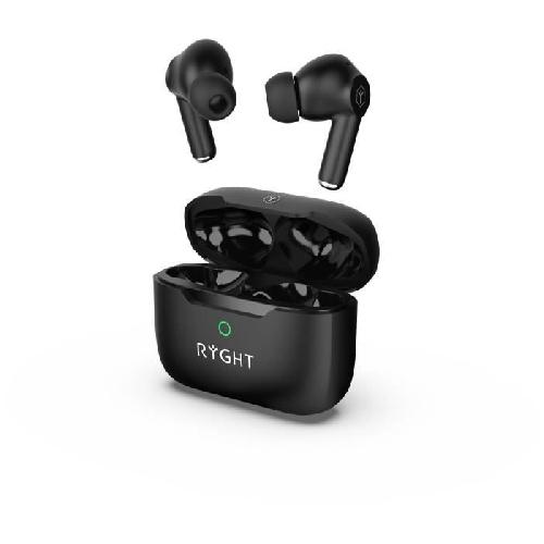 Casque - Ecouteur - Oreillette Ecouteurs sans fil - Bluetooth 5.3 - RYGHT - Jumo ANC - Noir