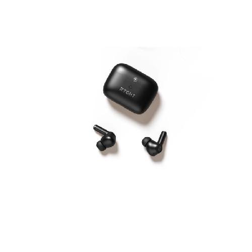 Casque - Ecouteur - Oreillette Ecouteurs sans fil - Bluetooth 5.3 - RYGHT - Jumo ANC - Noir