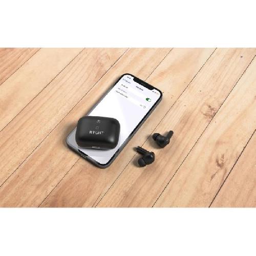 Casque - Ecouteur - Oreillette Ecouteurs sans fil - Bluetooth 5.3 - RYGHT - Jumo ANC - Noir