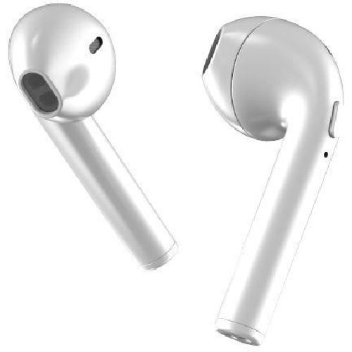 Casque - Ecouteur - Oreillette Ecouteurs sans fil Bluetooth - RYGHT - JANTA - Blanc