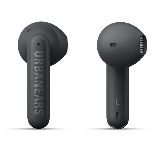 Casque - Ecouteur - Oreillette Ecouteurs sans fil Bluetooth - Urban Ears BOO - Charcoal Black - 30h d'autonomie - Noir charbon