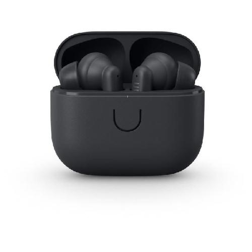 Casque - Ecouteur - Oreillette Ecouteurs sans fil Bluetooth - Urban Ears BOO TIP - Charcoal Black - 30h d'autonomie - Noir charbon
