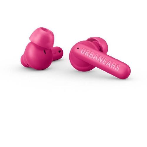 Casque - Ecouteur - Oreillette Ecouteurs sans fil Bluetooth - Urban Ears BOO TIP - Cosmic Pink - 30h d'autonomie - Rose