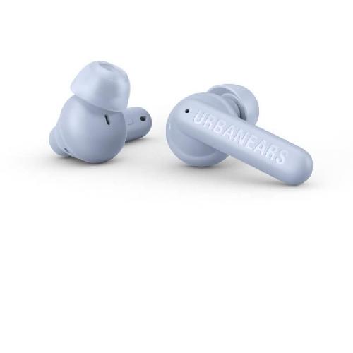 Casque - Ecouteur - Oreillette Ecouteurs sans fil Bluetooth - Urban Ears BOO TIP - Slightly Blue - 30h d'autonomie - Bleu clair
