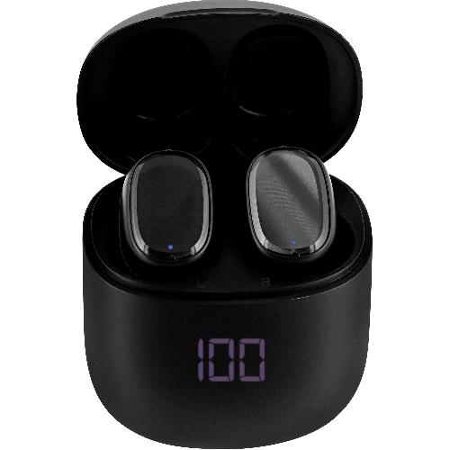 Casque - Ecouteur Filaire - Oreillette Bluetooth - Kit Pieton Telephone Ecouteurs Tws Onyx Avec Boitier De Charge Tnb