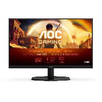 Ecran - Enceinte Ecran PC Gamer AOC - 27G42E - 27'' FHD - Dalle IPS - 180Hz - 0.5MS MPRT - Adaptive Sync - HDMI / DP