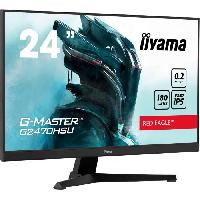 Ecran - Enceinte Ecran PC - IIYAMA - G2470HSU-B6 - 24 IPS FHD 1920 x 1080 - 0.2ms - 180Hz - HDMI DP - Noir