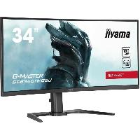Ecran - Enceinte Écran PC - IIYAMA - GCB3481WQSU-B1 - 34 UWQHD - VA - 180Hz - 0.3ms - Incurvé 1500R - Noir