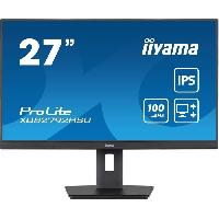 Ecran - Enceinte Ecran PC - IIYAMA PROLITE XUB2792HSU-B6 - 27 1920x1080 - Dalle IPS - 0.4ms - 100Hz - HDMI / DisplayPort - Réglable en hauteur+Pivot