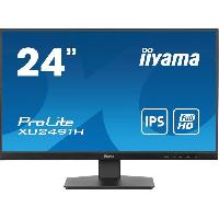 Ecran - Enceinte Écran PC - IIYAMA - XU2491H-B1 - 23.8 FHD - IPS - 100Hz - 0.5ms - HDMI/DP - VESA 100x100 - Noir