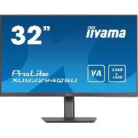 Ecran - Enceinte Ecran PC - IIYAMA - XUB3294QSU-B1 - 31.5 VA LED WQHD 2560 x 1440 - 4ms - 75Hz - HDMI DP