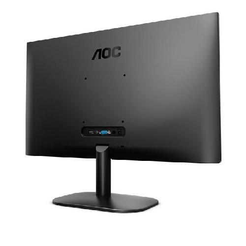 Ecran Ordinateur Ecran PC - AOC 24B2XH - 23.8 FHD - Dalle IPS - 75Hz - 4ms - HDMI-VGA - LowBlue-Flicker-Free - VESA 100x100 - Noir