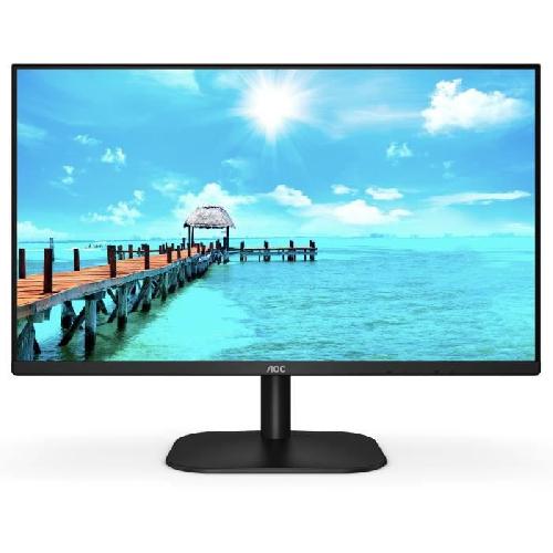 Ecran Ordinateur Ecran PC - AOC - 27B2H - 27 FHD - Dalle IPS - 75Hz - 4ms - 1 HDMI 1 VGA - Noir