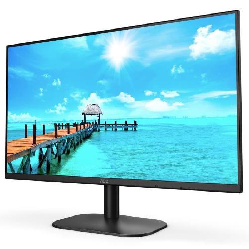 Ecran Ordinateur Ecran PC - AOC - 27B2H - 27 FHD - Dalle IPS - 75Hz - 4ms - 1 HDMI 1 VGA - Noir
