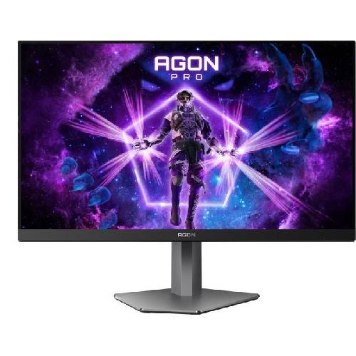 Ecran Ordinateur Ecran PC - AOC - AG256FS - 24.5 FHD - Dalle IPS - 390Hz - 0.3ms - Ajustable en hauteur - 2 HDMI 1 DP - Adaptive Sync - Noir