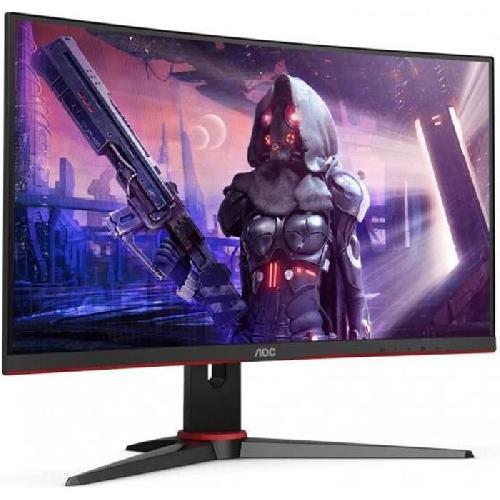 Ecran Ordinateur Ecran PC Gamer incurve - AOC C24G2AE-BK - 23.6 FHD - Dalle VA - 1ms - 165Hz - HDMI - VGA - DisplayPort - FreeSync Premium