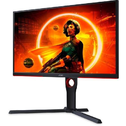 Ecran Ordinateur Ecran PC Gaming - AOC - 25G3ZM-BK - 24.5 VA FHD - 0.5ms MPRT - 240Hz - HDMI DP - Pivot Reglable en hauteur - Adaptive Sync