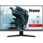 Ecran Ordinateur Ecran PC Gaming incurve - IIYAMA - G-MASTER RED EAGLE GCB2480HSU-B1 - 24 - VA Curved - FHD - 0.5 ms - 180Hz