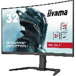 Ecran Ordinateur Ecran PC - IIYAMA - GCB3280QSU-B2 - 31.5 QHD - VA - 180Hz - 0.2ms - HDMI-DP-USB HUB - Pied reglable - Incurve 1500R - Noir