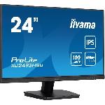 Ecran Ordinateur Ecran PC - IIYAMA - ProLite XU2493HSU-B6 - 24 FHD - Dalle IPS - 100Hz - 1ms - HDMI-DP - Haut-parleurs - Noir mat