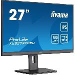 Ecran Ordinateur Ecran PC - IIYAMA PROLITE XUB2792HSU-B6 - 27 1920x1080 - Dalle IPS - 0.4ms - 100Hz - HDMI - DisplayPort - Reglable en hauteur+Pivot