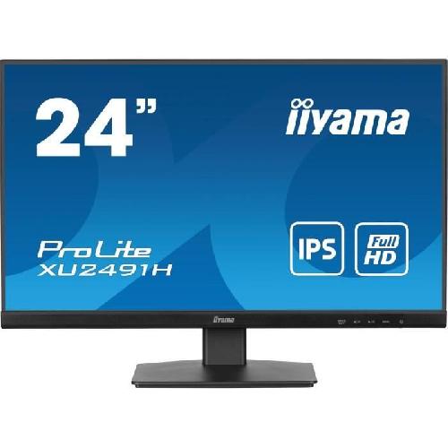 Ecran Ordinateur Ecran PC - IIYAMA - XU2491H-B1 - 23.8 FHD - IPS - 100Hz - 0.5ms - HDMI-DP - VESA 100x100 - Noir