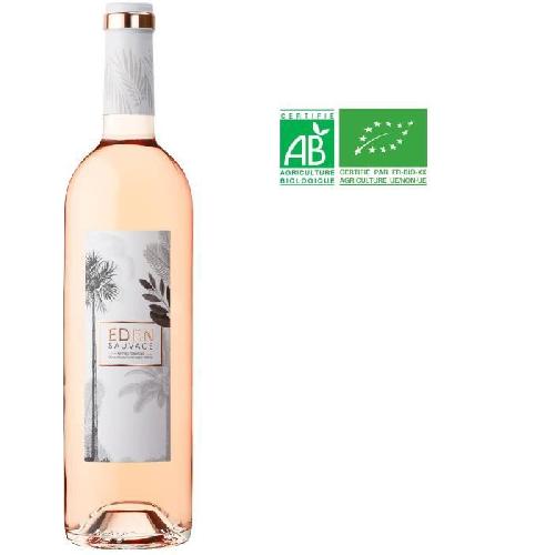 Vin Rose Eden Sauvage 2022 Côtes de Provence - Vin rosé de Provence - Bio